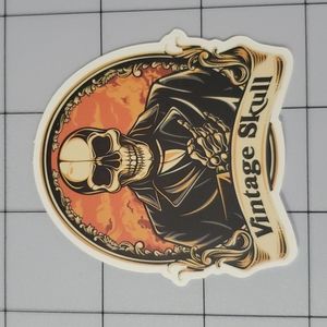 Skull Sticker
